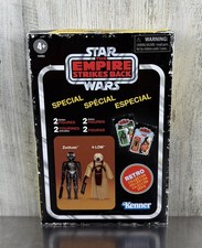Kenner Star Wars TESB Retro Collection 3.75  Zuckuss & 4-Lom 2 Pack Figures NEW