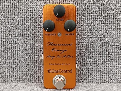 One Control Leuchtstoffröhre orange Amp-in-A-Box Verzerrung - sehr guter Zust...