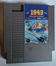 1943 The Battle of Midway (Nintendo Entertainment System NES) Cart ONLY Tested 
