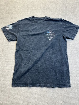 Affliction Freedom Defender Mens Large T-Shirt