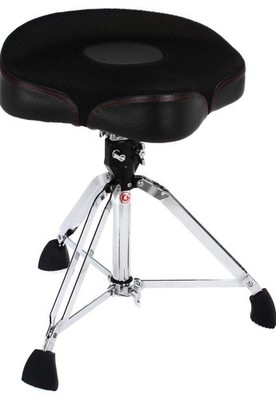 Gibraltar Oversized Moto Seat Top Drum Throne - 9608MW2T - New