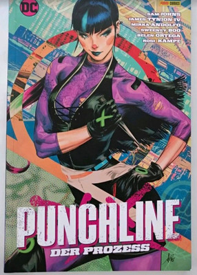 DC Punchline: Der Prozess SC Comic Deutsch 2023 Joker Batman Panini
