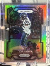 2023 Panini Prizm #263 Tariq Woolen Silver Seattle Seahawks