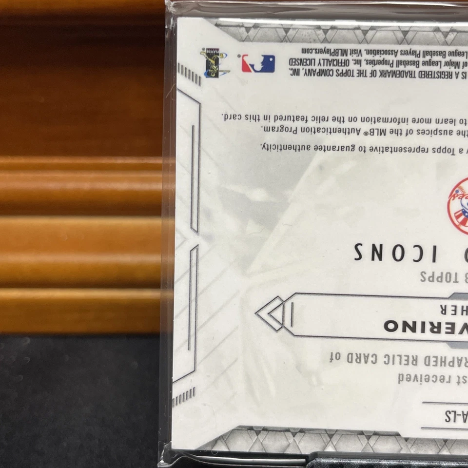 2018 Topps Diamond Icons Luis Severino Patch Auto 🔥/10 ! Filthy Patch game Used - Image 4 of 4