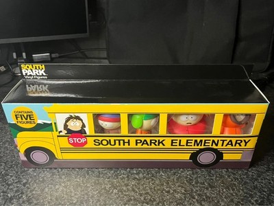 South Park Elementary 2024 Exclusive School Bus 2.5'' Vinyl Figure 5-Pack New