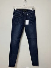 $178 Joe’s Flawless Skinny Jeans Womens Size 26 Dark Blue Inseam 29” Petite Fit