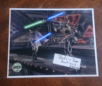 RARE Official Pix Obi-Wan Kenobi Ewan McGregor Licensed 8x10 Star Wars Photo