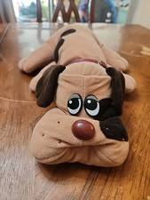 VINTAGE 1985 POUND PUPPIES TONKA LARGE BROWN DOG 18 INCH No Tush Tag Or Collar