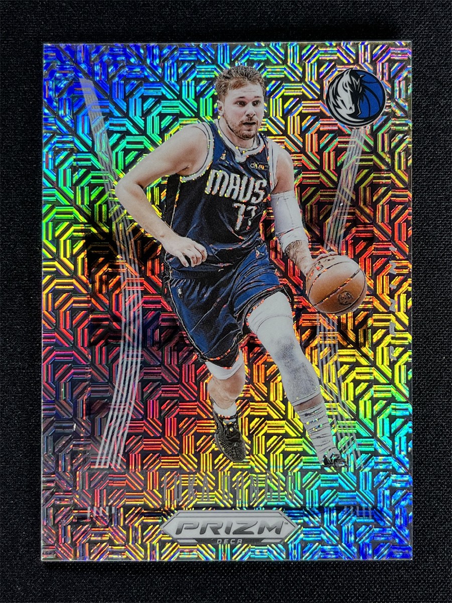 2023-24 Panini Prizm DECA Basketball Luka Doncic #2 Mojo Prizm Mavericks /25