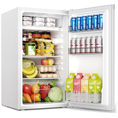 Kühlschrank klein 91L,Tiefkühlfach,2 Ablagen,Geringes Geräusch,Thermostat