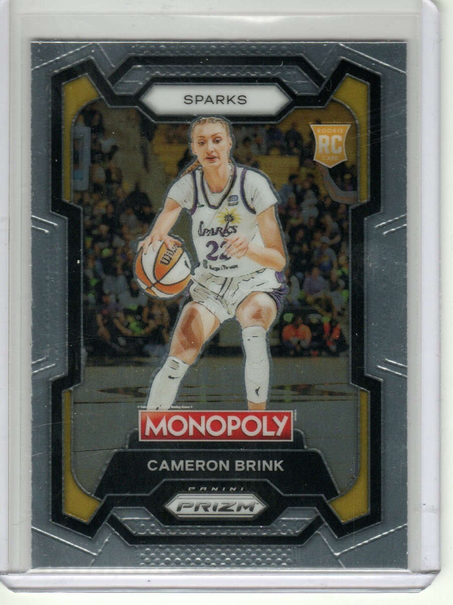 2024 Panini Prizm Monopoly WNBA Cameron Brink #39 Rookie RC