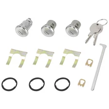 Door Lock Cylinder Set with 2 Keys for Buick for Chevy for Pontiac for Pontiac