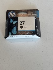 HP 27 C8727AN Black Ink Cartridge Sealed Exp 2016