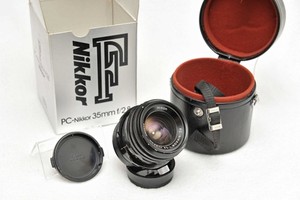 Vintage Nikon Nikkor PC 35mm f2.8 Pre Ai for F/F2/F3