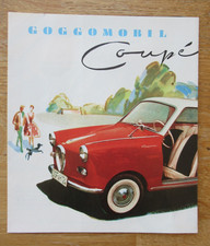 Alte Oldtimer Werbung / Prospekt / Broschüre Gogomobil 250 300 400
