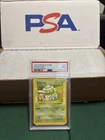 Pokémon TCG: 1999 Base Set, Bulbasaur Shadowless #44/102, PSA 9 MINT.