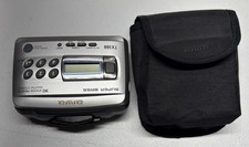 AIWA HS-TX388 Stereo FM/AM/Cassette Player with Belt Clip/Case ONLY RADIO WORKS