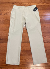 New Under Armour Drive Pants Mens 36x30 Golf Performance Chino Light Khaki