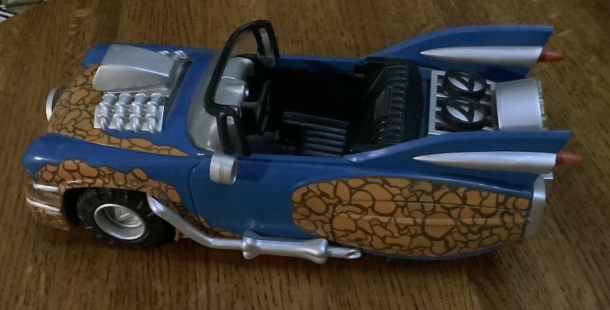 Marvel Fantastic 4 The Thing Hot Rod Car Toy Biz 2005 Lights