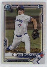 2021 Bowman Draft Chrome Refractor Chad Dallas #BDC-23 6u5