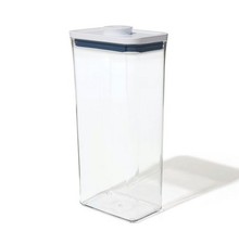 OXO POP 3.7 qt Plastic Rectangle Tall Airtigh...