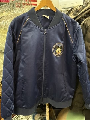 Disney World 50th Anniversary Castle Satin Bomber Jacket