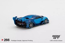 1/64 scale Bugatti Vision Gran Turismo left-hand drive (blue) "Mini GT Series" [