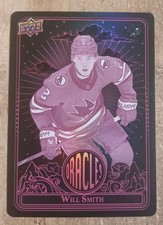 Will Smith 2024-25 UD Extended Pink Oracles #O-45 San Jose Sharks