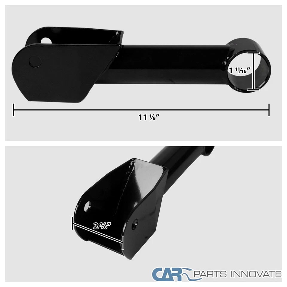 Fits 79-04 Mustang Black Carbon Rear Upper & Lower Tubular Control Arms Spec-D Foto 4 de 4