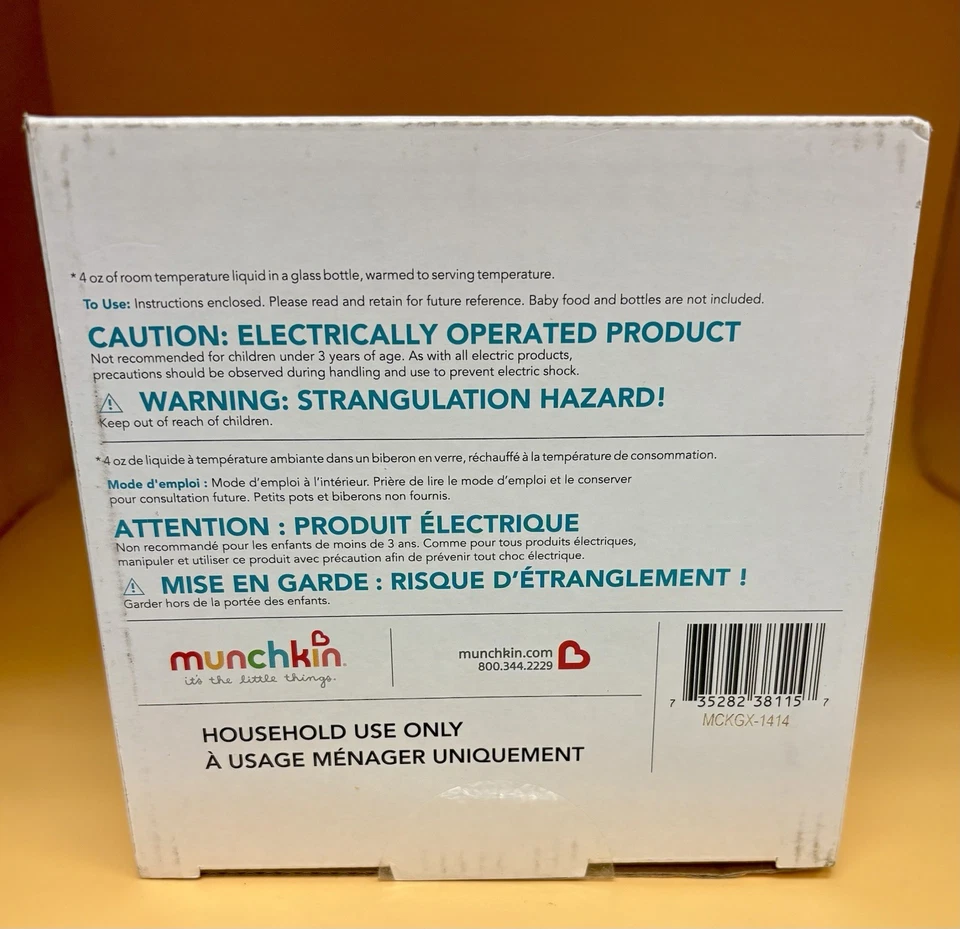Calentador de biberón digital inteligente Munchkin con control Bluetooth calentador de alimentos para biberones Foto 2 de 4