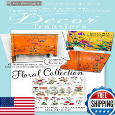 Prima Marketing Inc Redesign Transfer Col Floral Collection 22X32 640576
