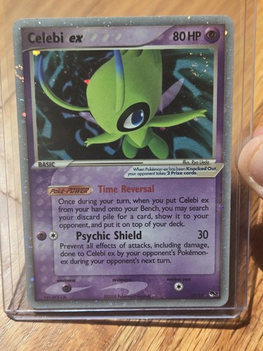 Celebi ex (Holo) 017/017 POP Series 2 Holo Multiple Swirls 