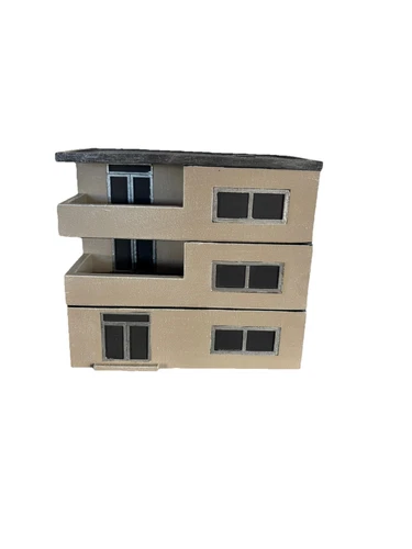Battlefield in a Box - Team Yankee: Apartment Block BB228 Pre-painted New