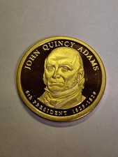  2008 s JOHN QUINCY ADAMS PresidentiaL*PROOF* $1 Dollar Coin  