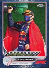 Max Verstappen 2022 Topps Chrome Formula 1 - #163 -