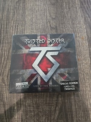 TWISTED SISTER Live at the Astoria SPECIAL EDITION CD/DVD 2 Disc Set CENSORED