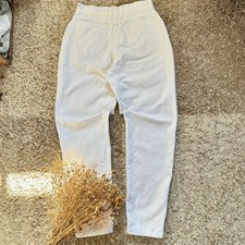 Vintage 90s Lee White Jeans Made in USA Women  s Size 29x31