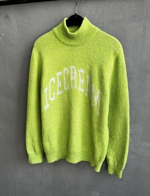 Icecream Knit Green Logo Sweater Size S 