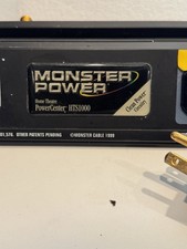 Monster Power, HTS 1000, Home Theater PowerCenter, Surge Protector
