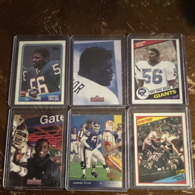 Lawrence Taylor New York Giants Card Lot (6)