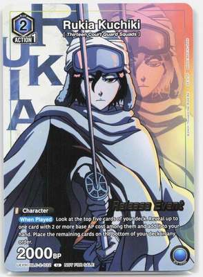 #ad Rukia Kuchiki Release Event U Regular BLEACH Promo Union Arena BCV 1 032 NM $3.98
