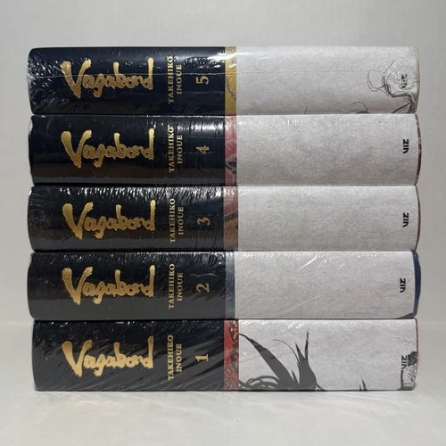 Vagabond Manga Definitive Edition Volumes 1-5 New Sealed Hardcover Viz Media