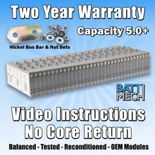 Nissan Altima 2007-11 Hybrid Battery 34 Pack Cells Modules 2Yr 24k Wrty