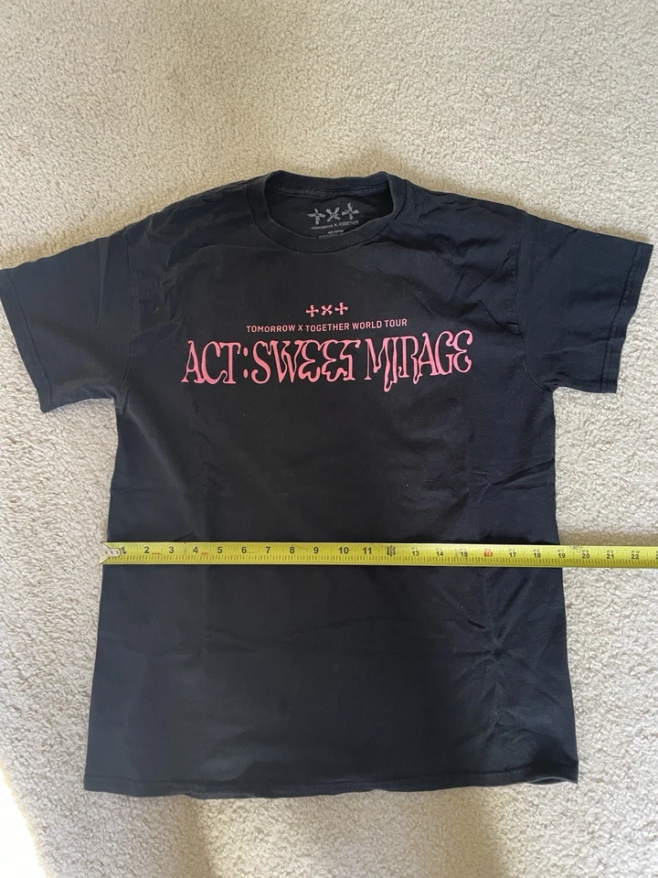 Camiseta TXT 2023 Act: Sweet Mirage World Tour American Stops Talla M Foto 4 de 4