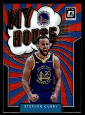 Stephen Curry 2021-22 Donruss Optic My House #3 Golden State Warriors ESE