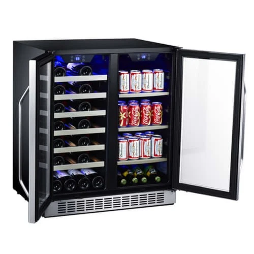 EdgeStar CWB2886FD 30"W 28 Bottle Built-In Dual Zone Beverage - Stainless Steel - Picture 12 of 12