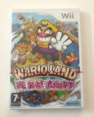 Wario land the shake dimension Nintendo wii FRA FR NEUF sous blister - Bild 1 von 2