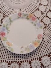 Corelle Corning Summer Blush Pansies Dinner Plates 10 1/4" Set of 8 Dinnerware