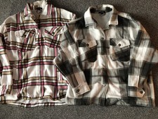 Camicie/top donna spesse x 2 maniche lunghe medie e grandi