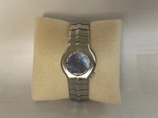 TAG Heuer Silver Stainless Steel Alter Ego Round Wrist Watch 